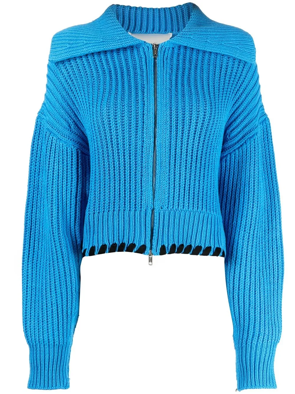 

3.1 Phillip Lim chunky wide collar jumper - Blue