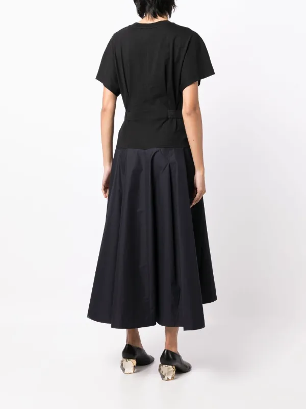 3.1 Phillip Lim Belted short-sleeved T-shirt Dress | Black