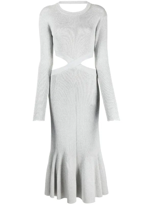 3.1 Phillip Lim ribbed-knit cross-over Dress - Farfetch
