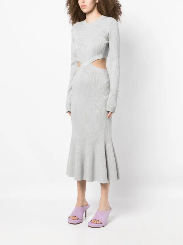 3.1 Phillip Lim ribbed-knit cross-over Dress - Farfetch