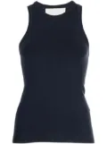3.1 Phillip Lim crepe-texture tank top - Blue