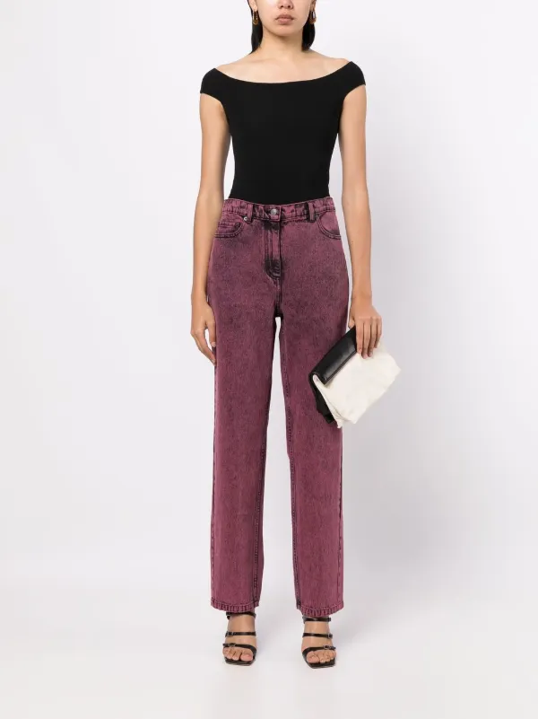 3.1 Phillip Lim Overdyed Boyfriend Jeans | Purple | FARFETCH