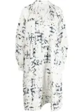 3.1 Phillip Lim KALEIDOSCOPE PRNT POPLIN SHRT DRS - White