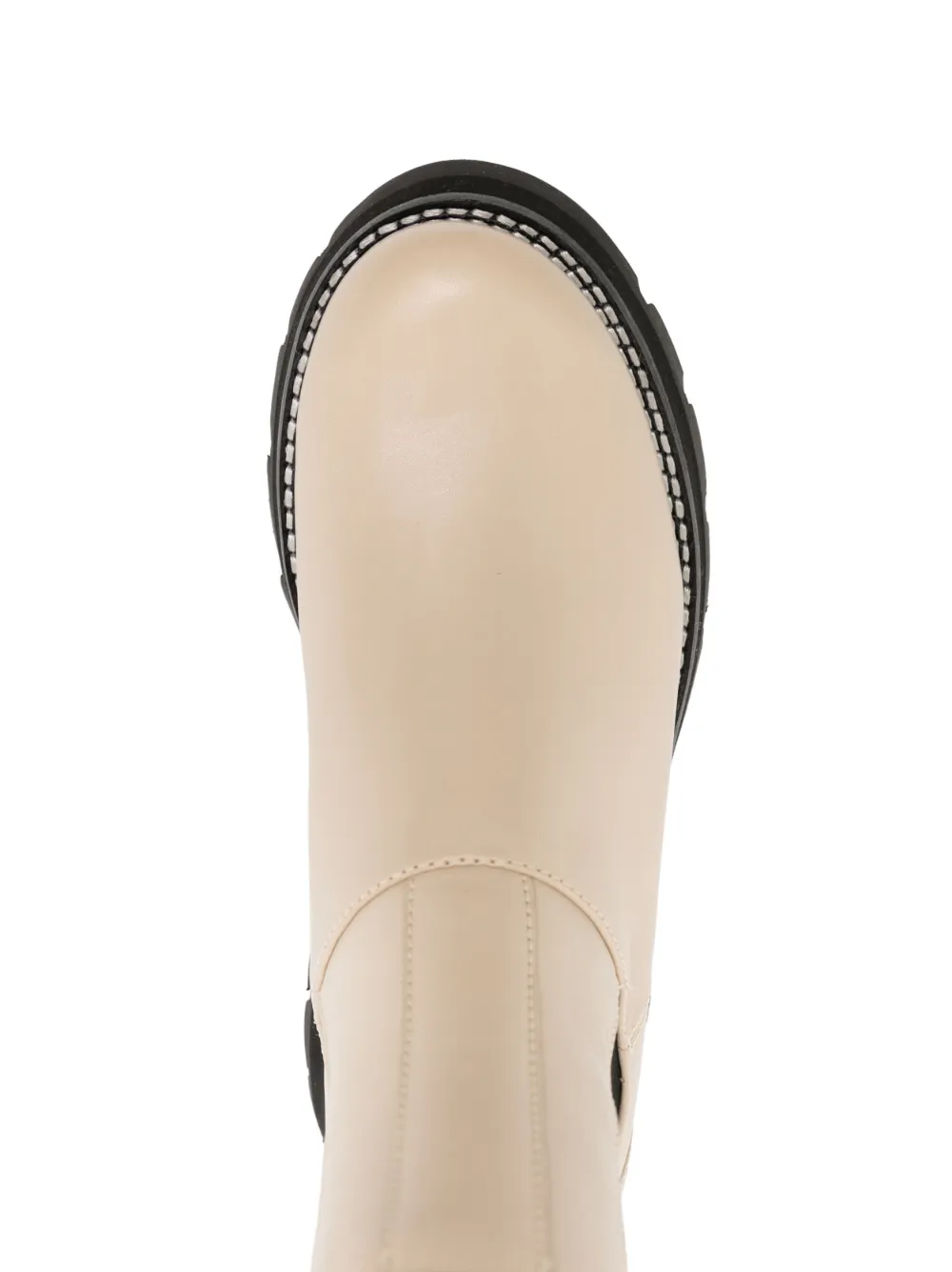 3.1 Phillip Lim Kate Lug-sole Combat Boots In Metallic