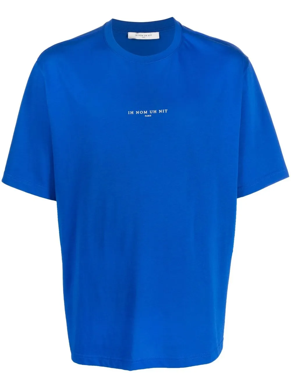 Ih Nom Uh Nit logo-print short-sleeve T-shirt - Blue