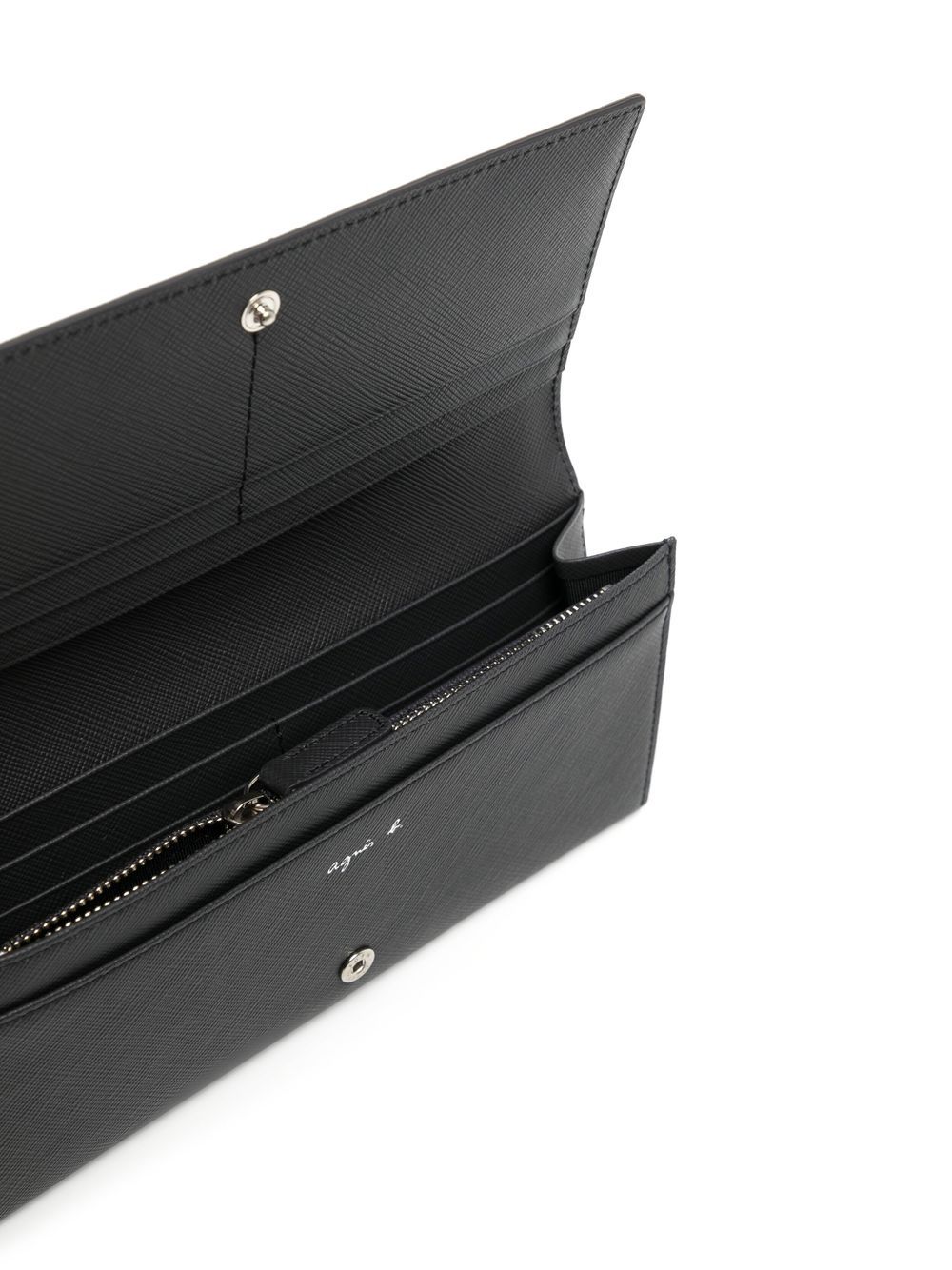 Agnès B. Logo-detail Leather Wallet - Farfetch