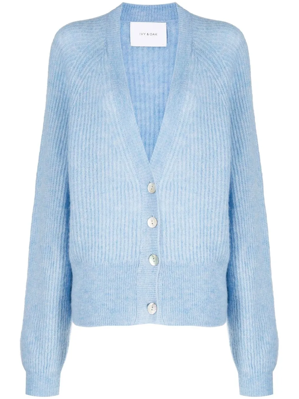 

IVY & OAK V-neck knit cardigan - Blue