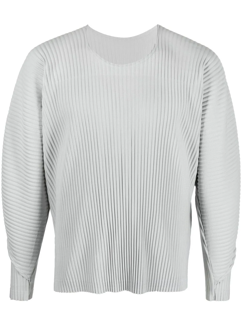 

Homme Plissé Issey Miyake plissé long sleeve top - Grey