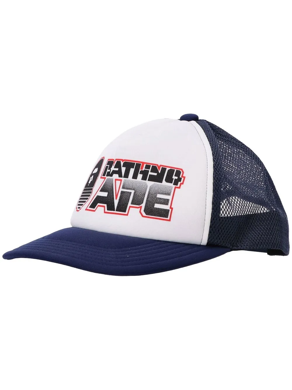 

BAPE BLACK *A BATHING APE® Bape logo-print snapback cap - Blue