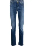 Jacob Cohën stonewashed straight-leg jeans - Blue