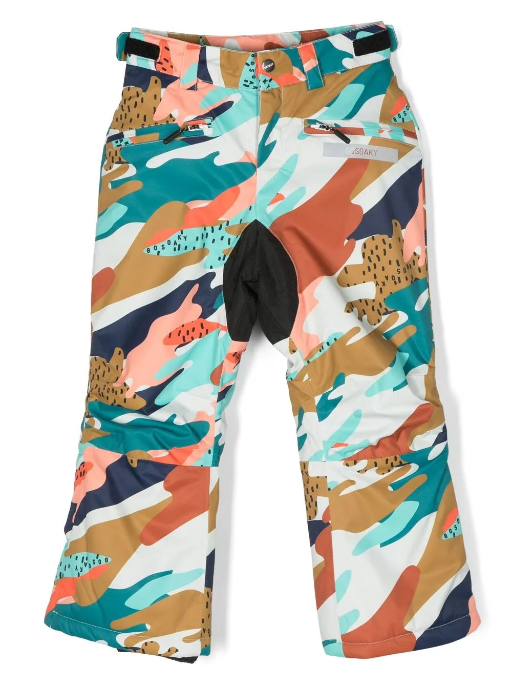 

Gosoaky camouflage-print straight-leg trousers - Green