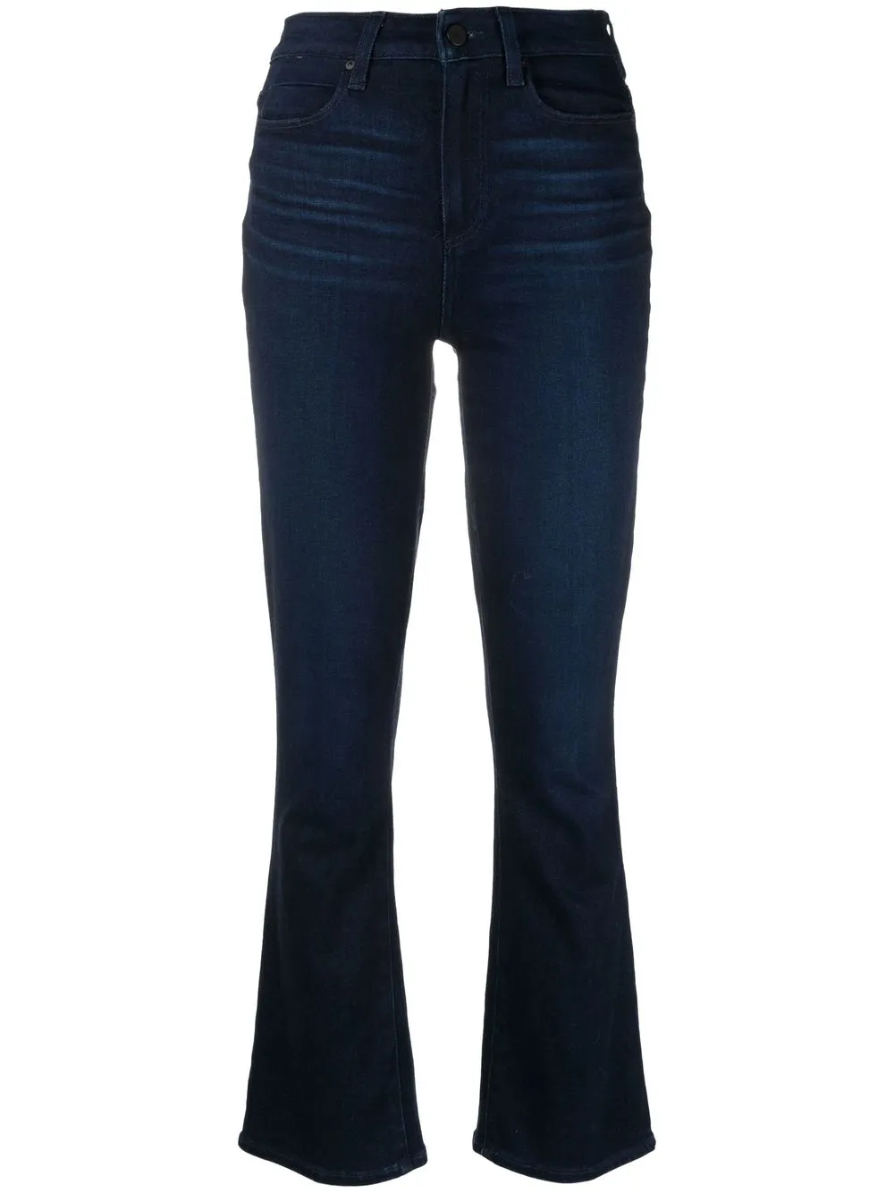 

PAIGE high-rise flared jeans - Blue