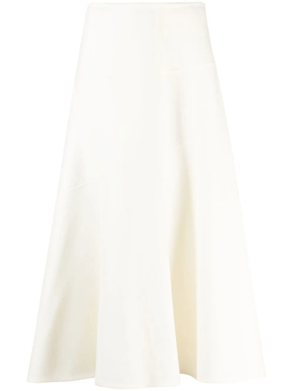 

Jil Sander falda acampanada - Neutro