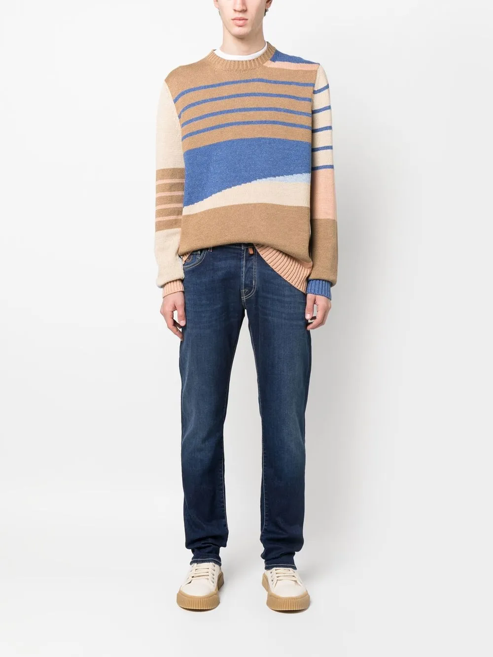 Jacob Cohën jean droit à teinture foncée | Jeans regular & jeans droits | Image 2