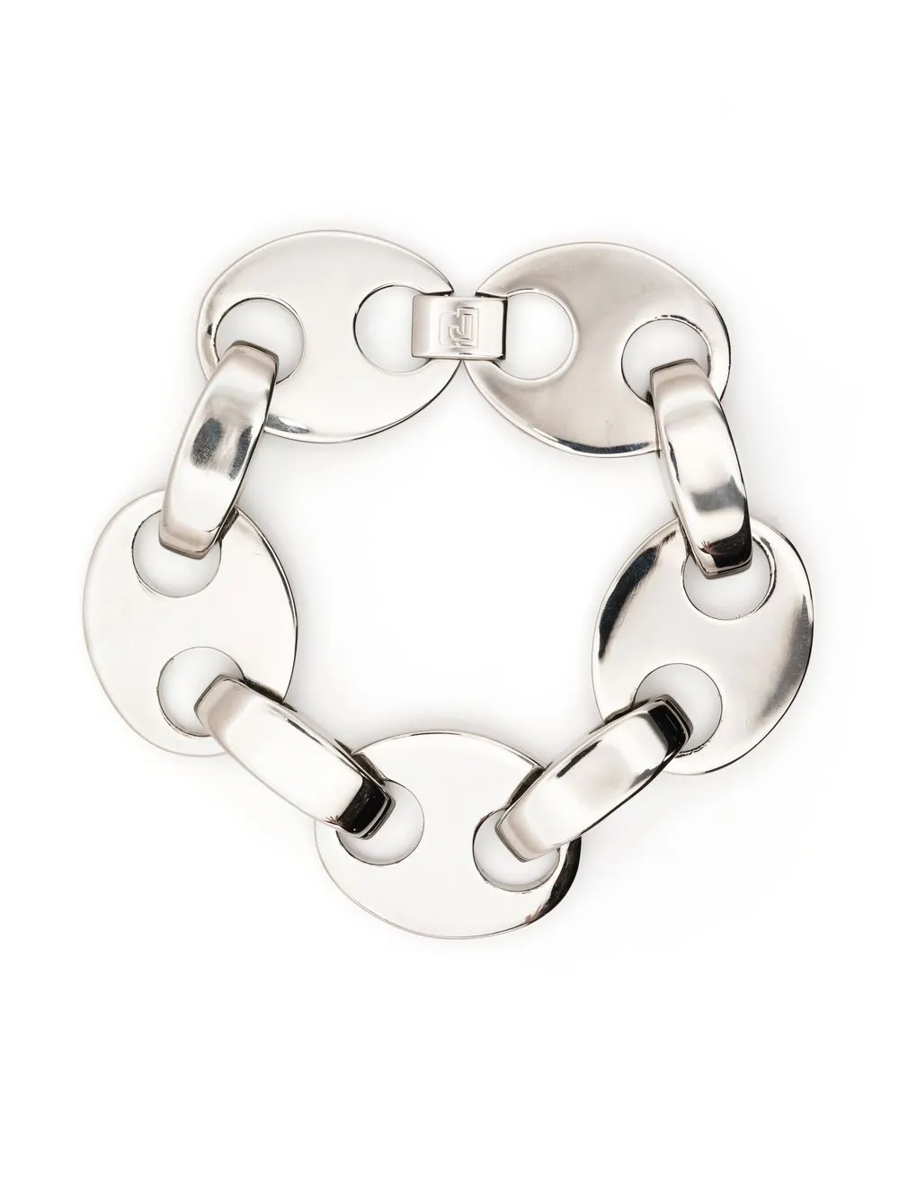 

Paco Rabanne silver-tone disc and clasp bracelet