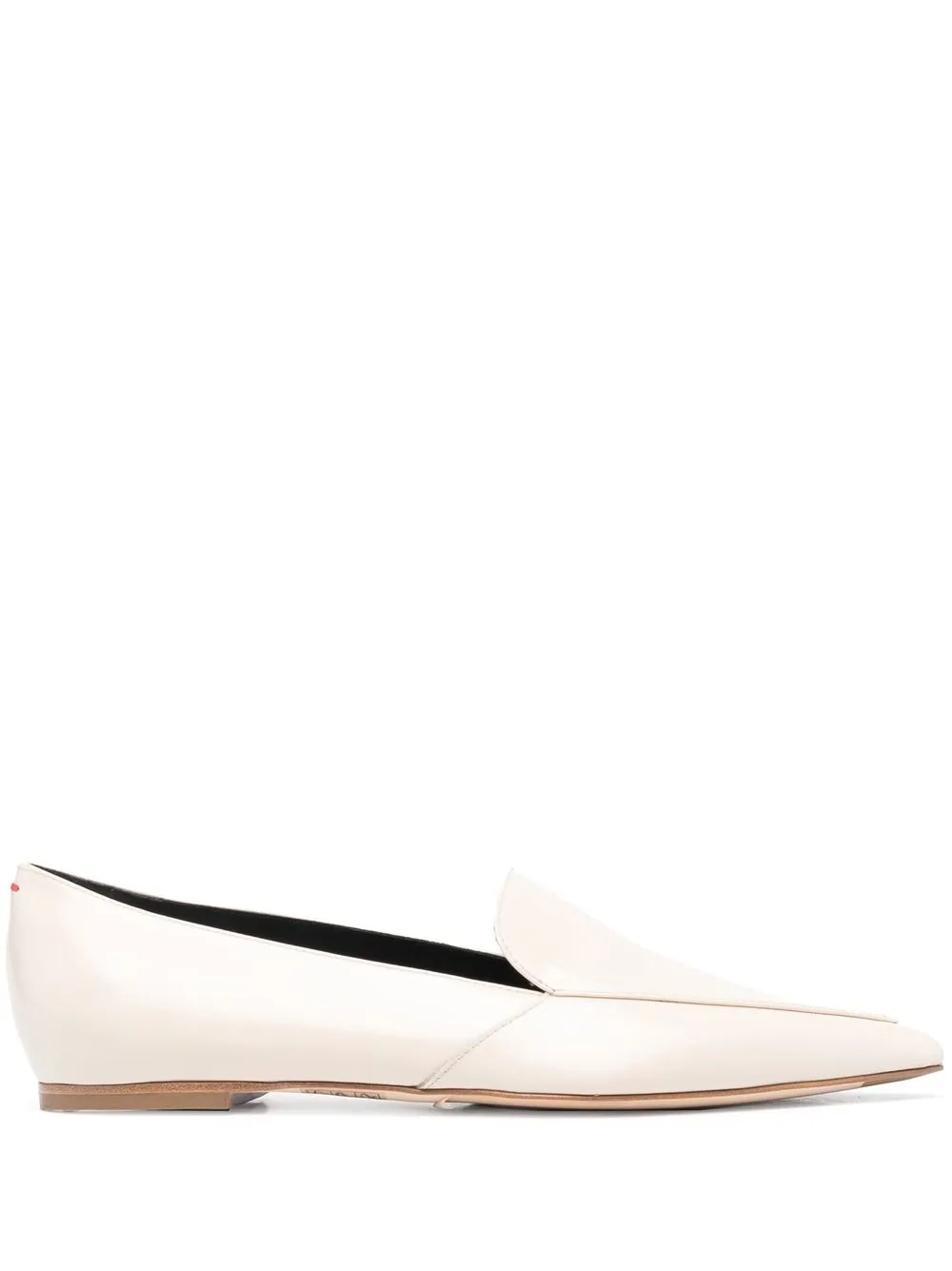 

Aeyde Martha leather ballerinas - Neutrals