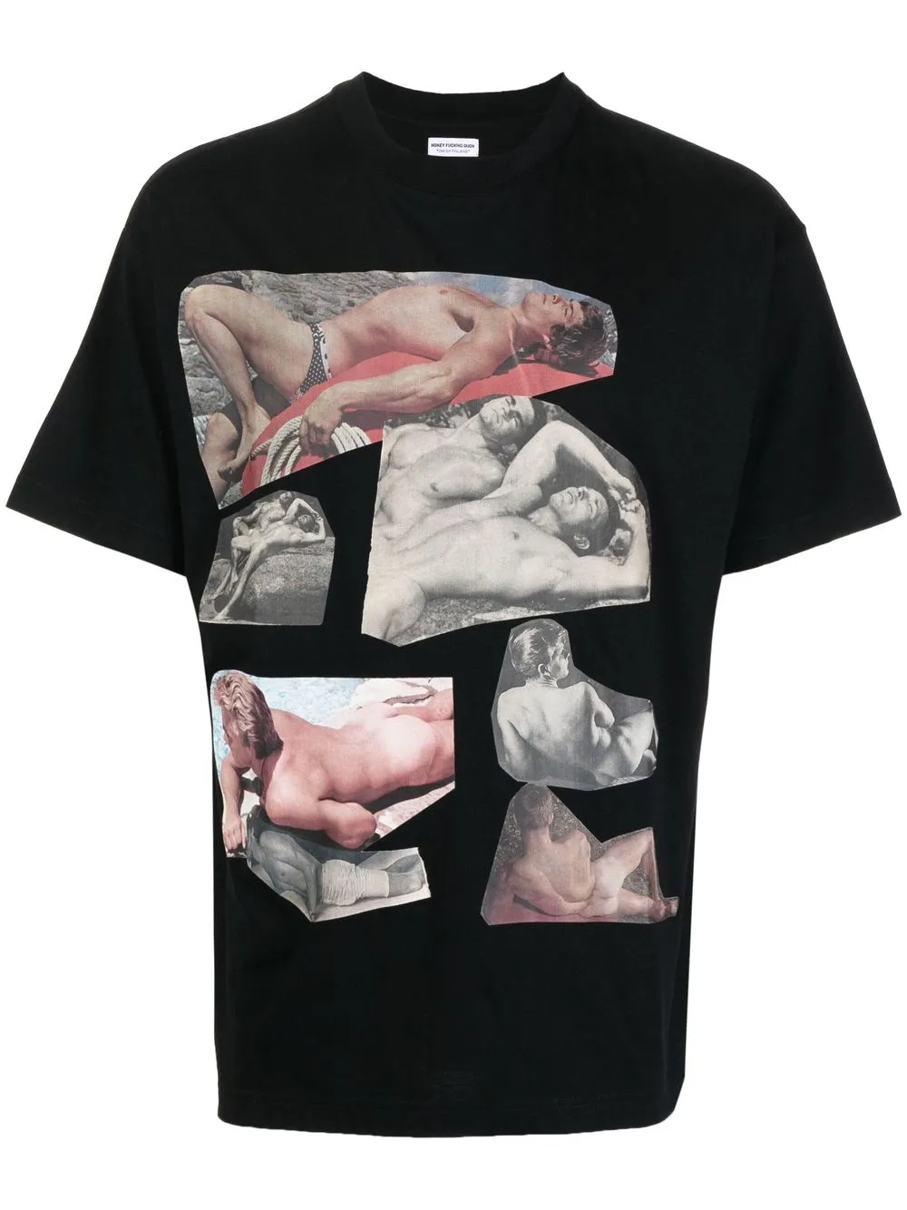 

Honey Fucking Dijon graphic-print cotton T-shirt - Black