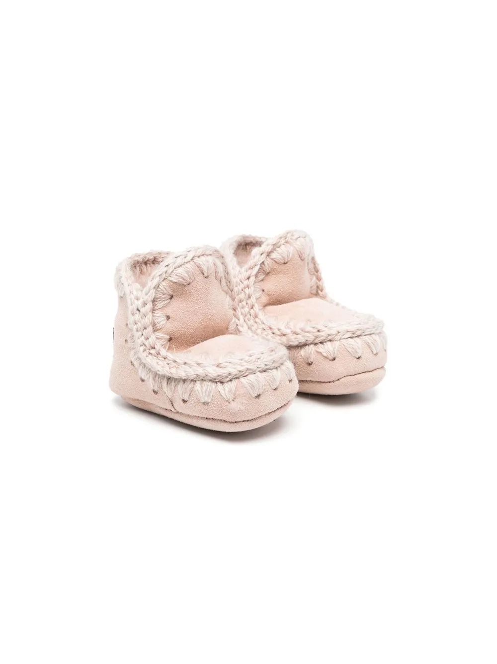 

Mou Kids shearling-lined ankle boots - Pink