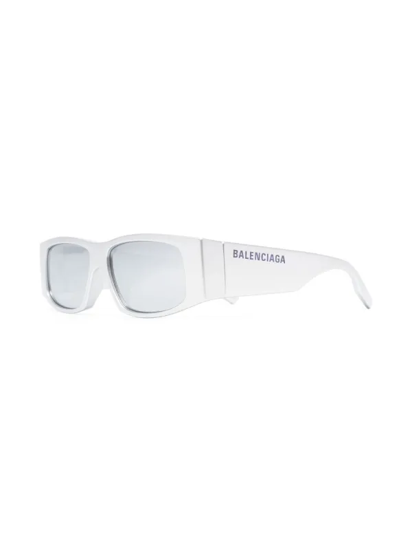 Balenciaga Silver LED Frame Sunglasses