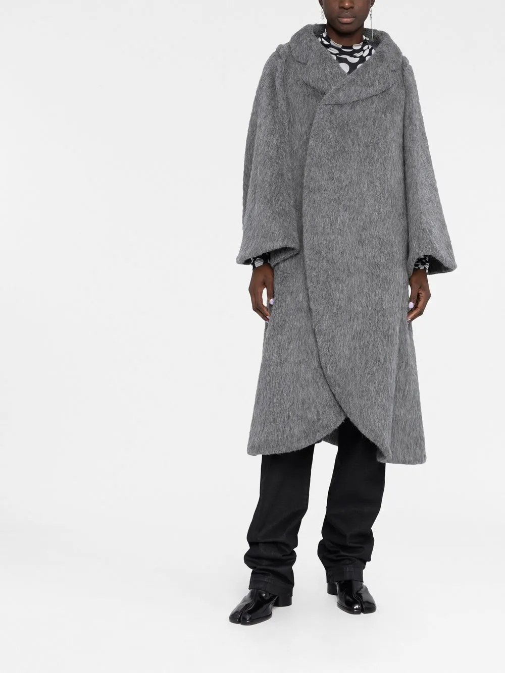 Comme Des Garçons Comme Des Garçons Jas met verborgen voorkant - Grijs