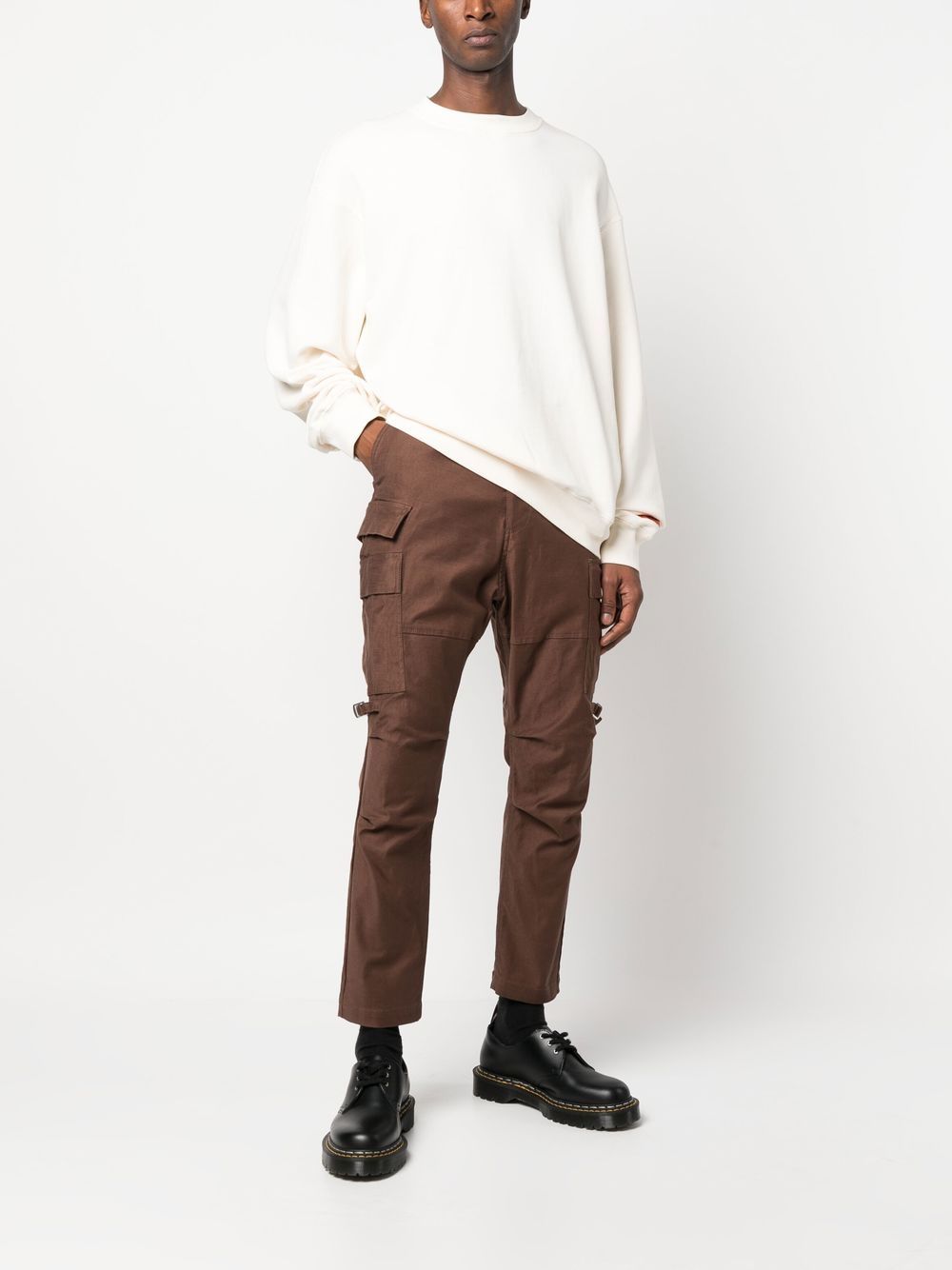 Image 2 of Undercover tapered cargo trousers