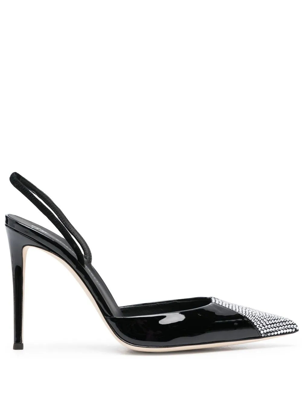 

Giuseppe Zanotti crystal-embellished pumps - Black