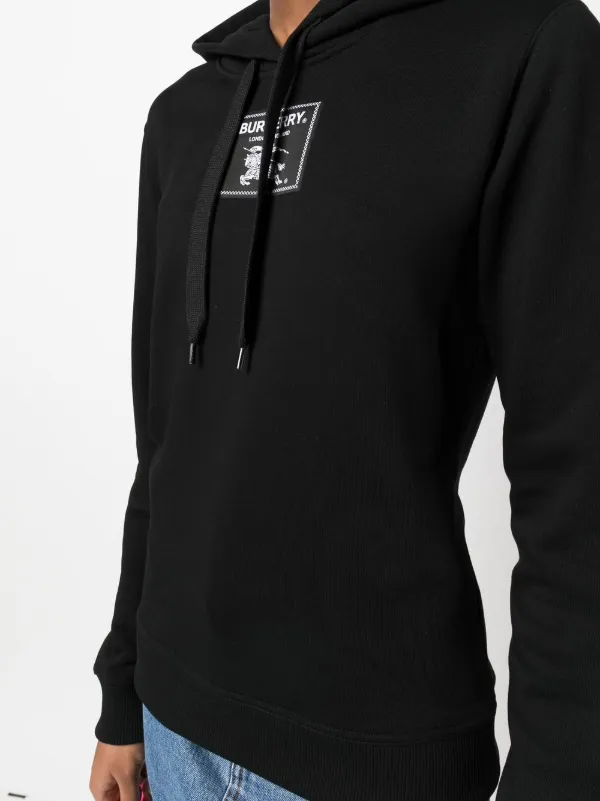 ☆Logo Print Hoodie - Black☆Burberry☆ Burberry logo-print Hoodie | Black | FARFETCH