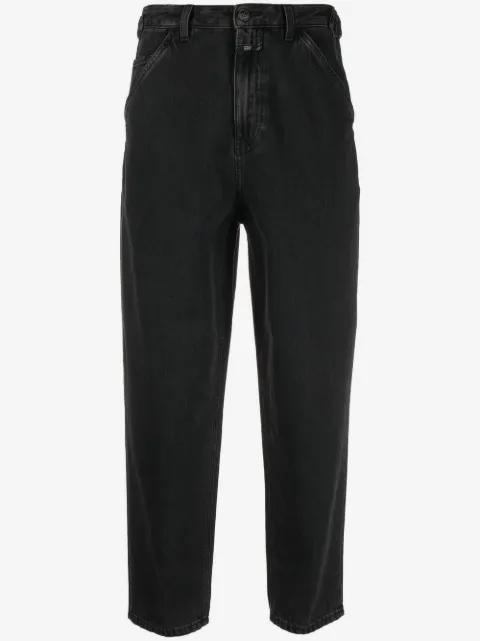 Closed jeans tapered con efecto lavado