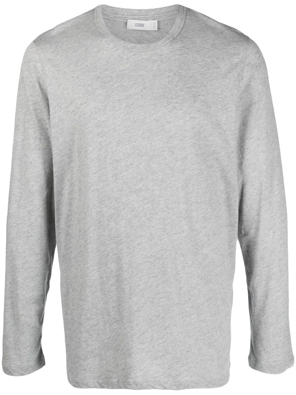 

Closed long-sleeve T-shirt - Grey