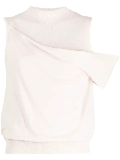 3.1 Phillip Lim fallen-shoulder wool-blend knitted top