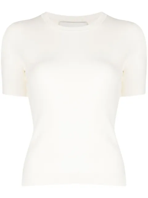 3.1 Phillip Lim crepe-texture short-sleeve top 