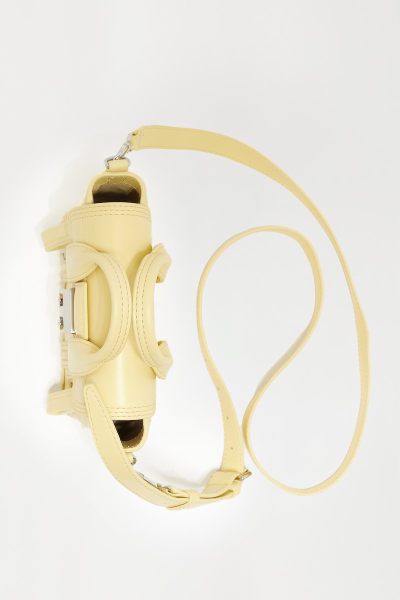 Pashli Nano Satchel -yellow #1 Pashli Nano Satchel , Pashli Nano satchel from 3.1 PHILLIP LIM featuring lemon, calf leather, engraved logo, silver-tone hardware, adjustable detachable shoulder strap, two top handles, foldover top, push-lock fastening and main compartment.- 3