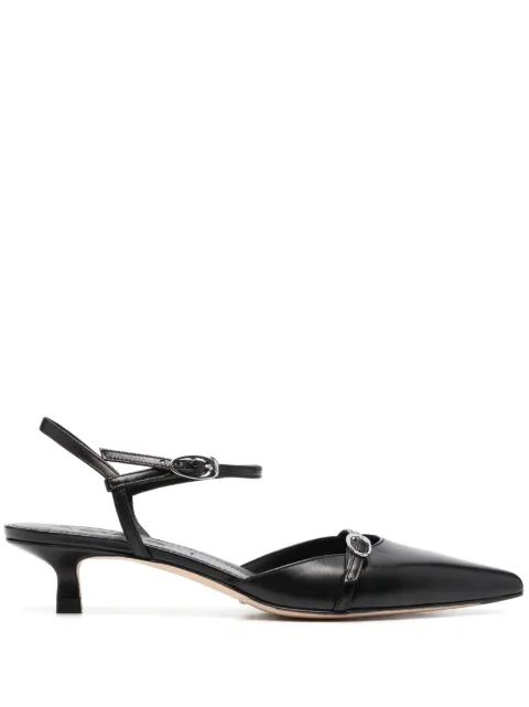 Aeyde 50mm leather pumps