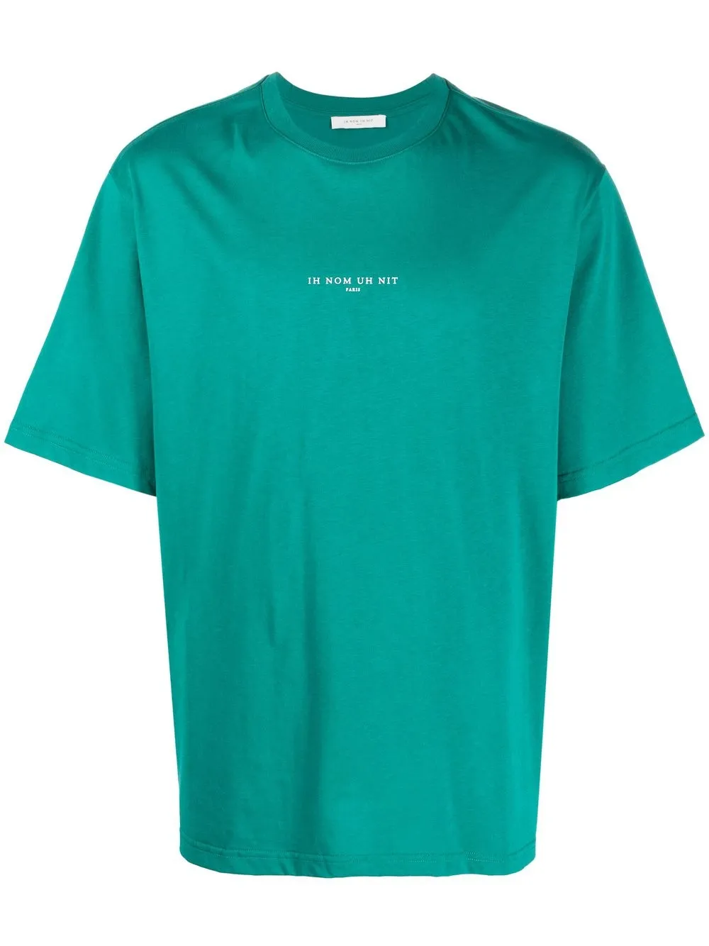 

Ih Nom Uh Nit logo-print short-sleeve T-shirt - Green