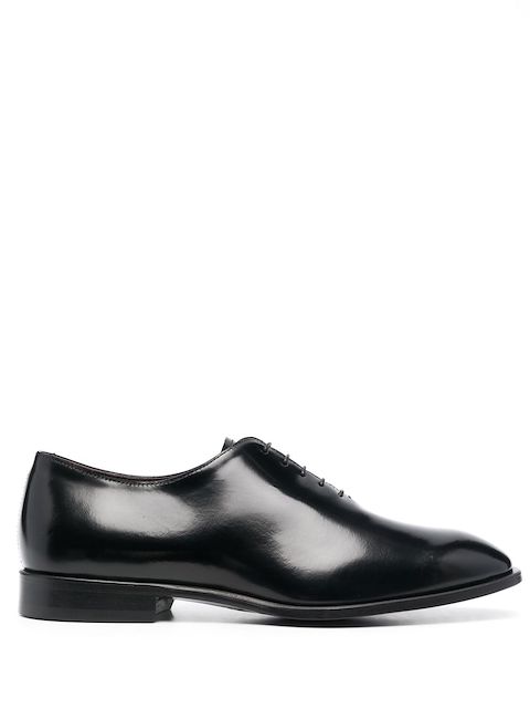 Canali polished leather Oxford shoes