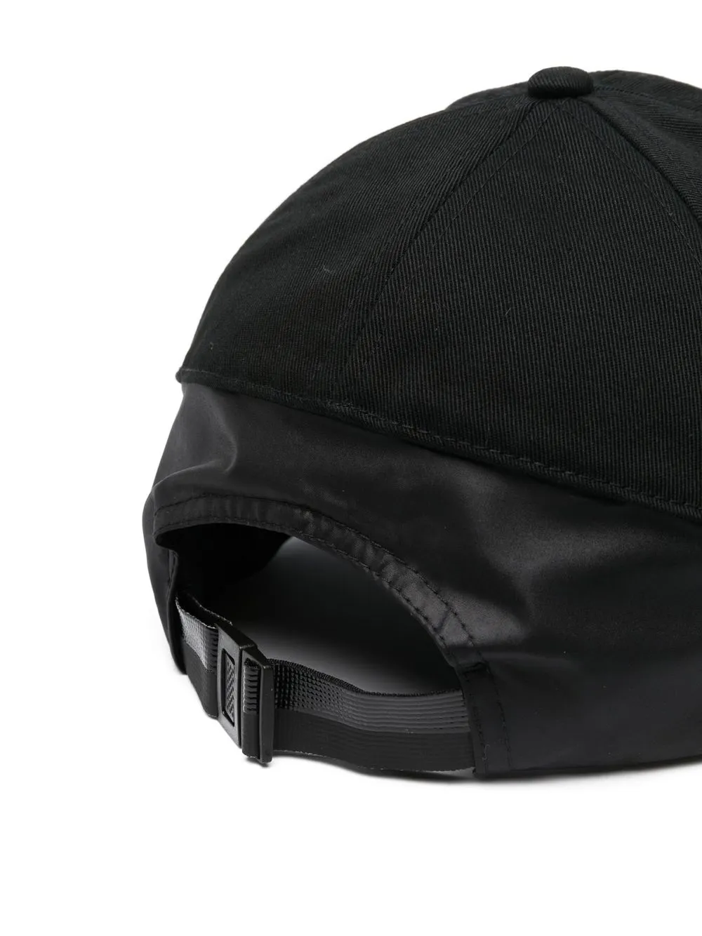 Moncler Honkbalpet met vlakken - Zwart