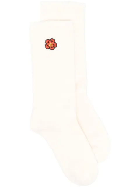 Kenzo intarsia-logo socks