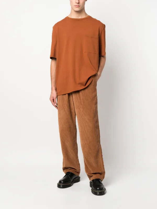 Stüssy straight-leg Corduroy Trousers | Brown | FARFETCH