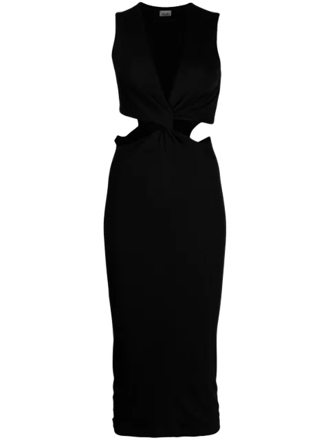 ALIX NYC Matteo cut out-detail midi dress