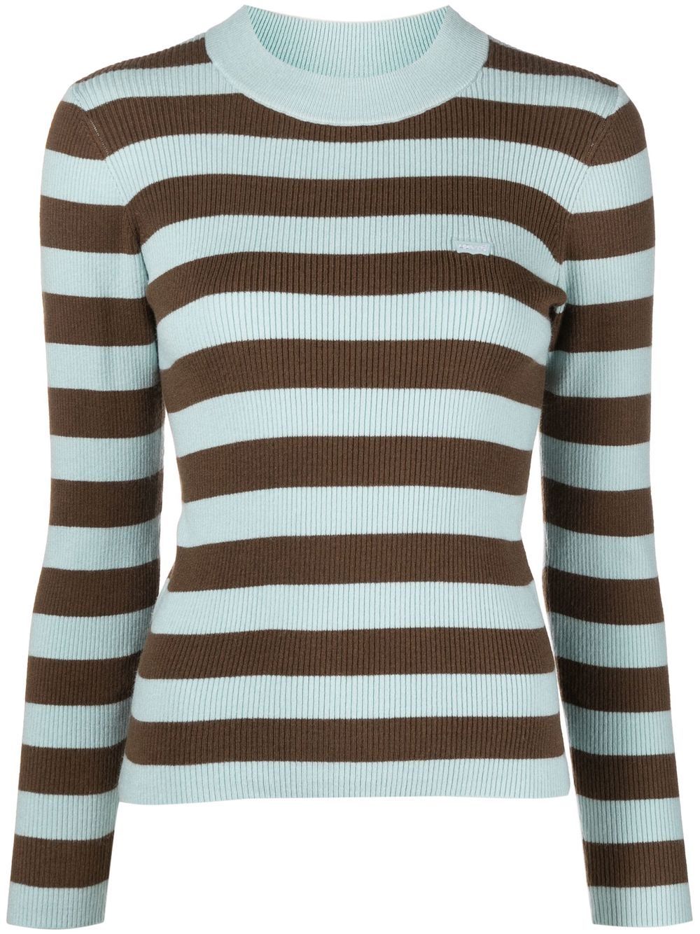Levi's Striped long-sleeved Knitted Top - Farfetch