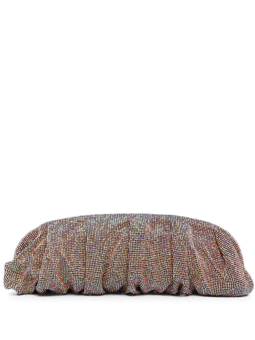 

Benedetta Bruzziches crystal-embellished clutch bag - Orange