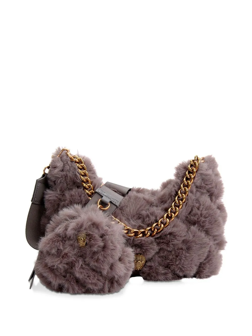 

Kurt Geiger London faux fur multi crossbody bag - Grey