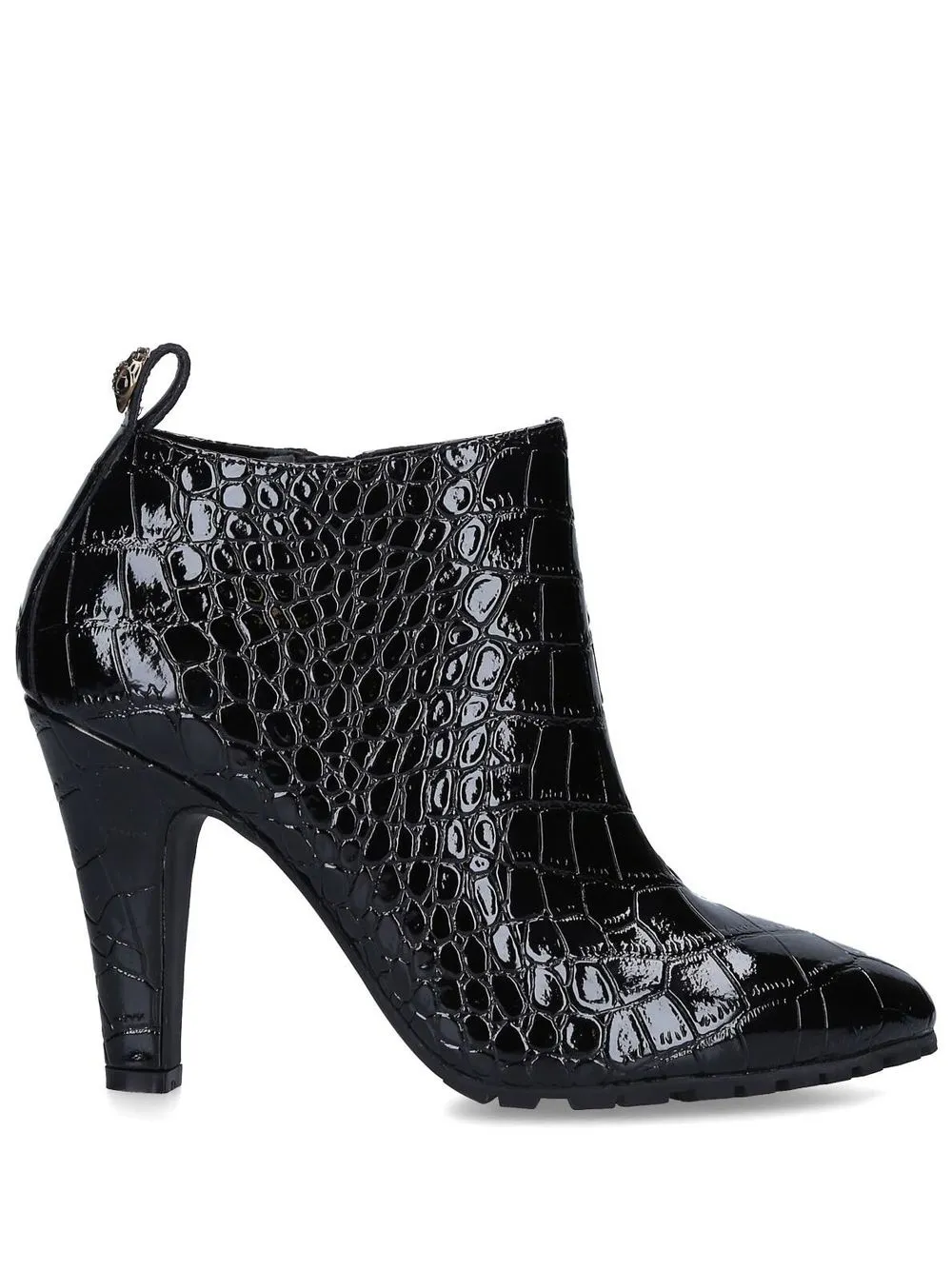 

KG Kurt Geiger Shoreditch crocodile-embossed leather boots - Black