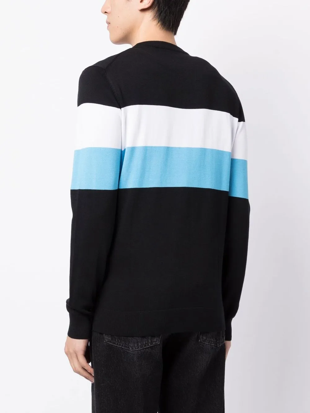 KARL LAGERFELD Men's Grafitti Logo Denim Pant | Back Print Design | Casual Comfort Fit Jeans