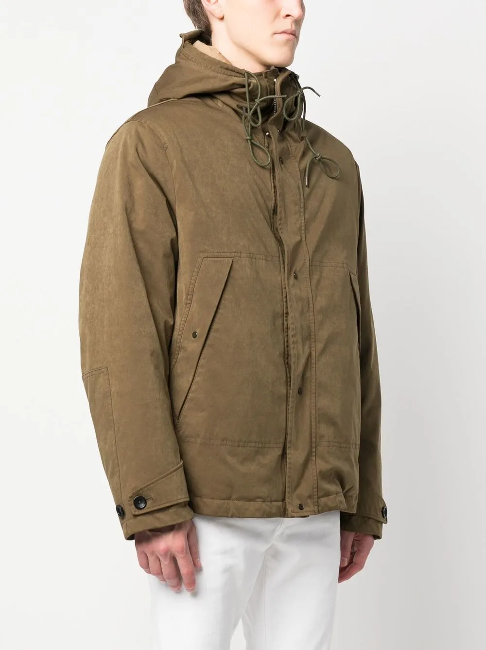 Ten C Hooded Quilted Down Jacket - Farfetch