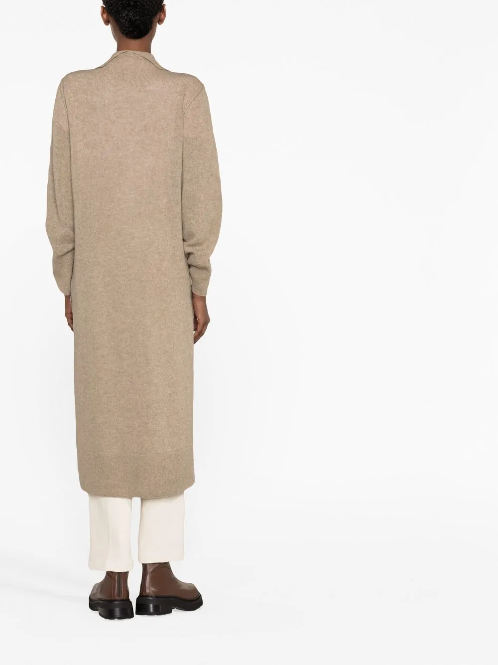 Draped Cashmere Cardigan