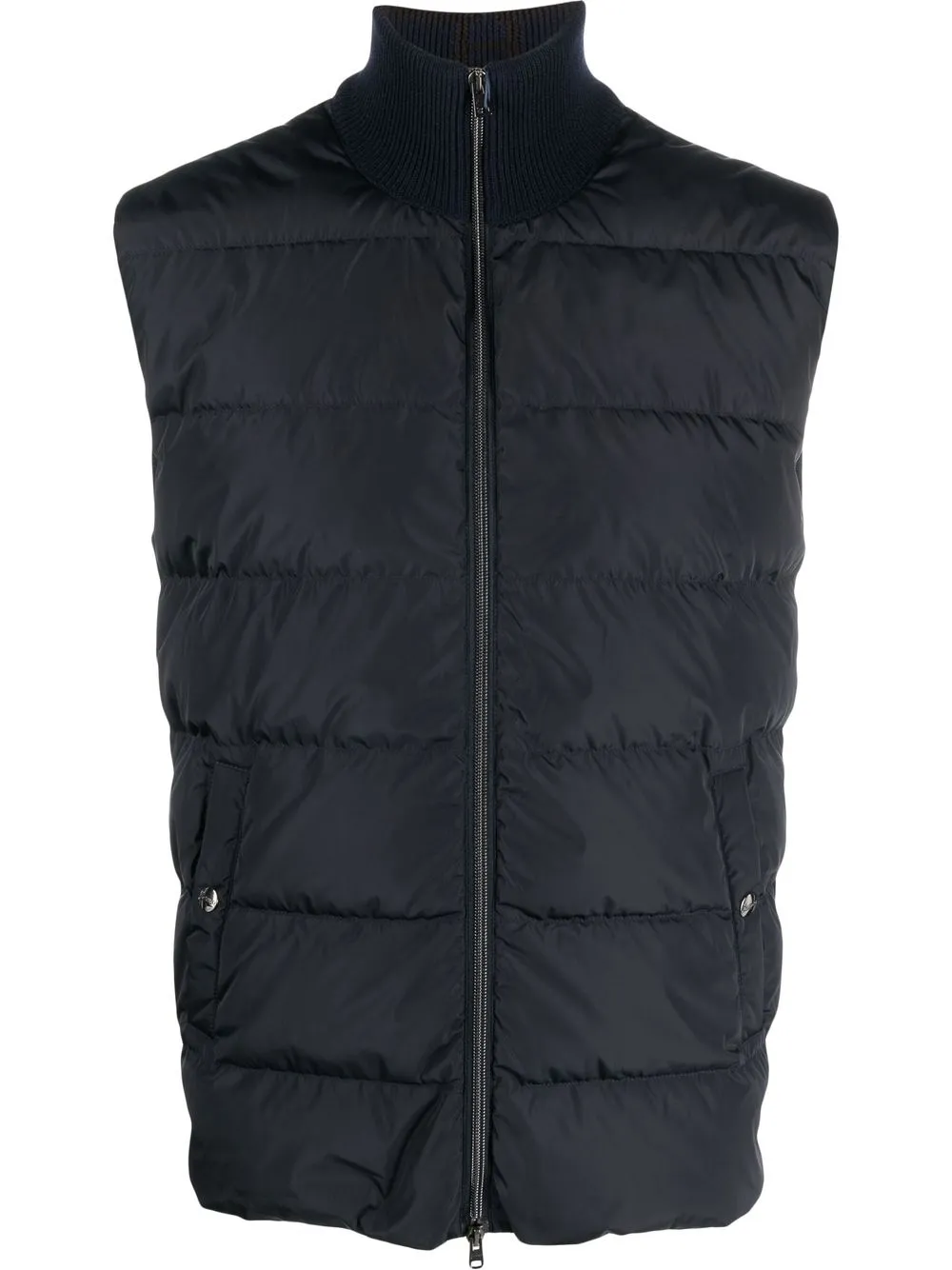 

Herno padded zip-up gilet - Blue