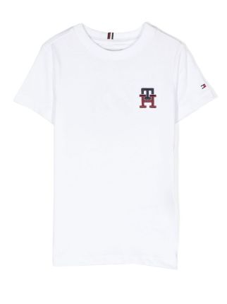 Tommy Hilfiger small logo t-shirt in navy