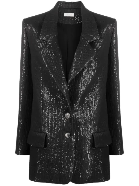 The Mannei sequin-embellished sequinned blazer