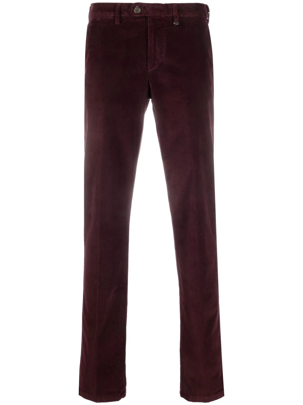 

Canali corduroy tapered trousers